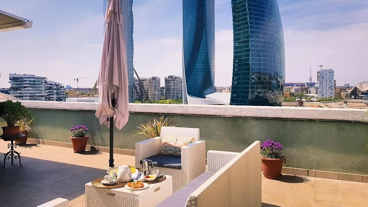 City Life Sky Apartment- Mico- Breathtaking Penthouse Milan Apartment